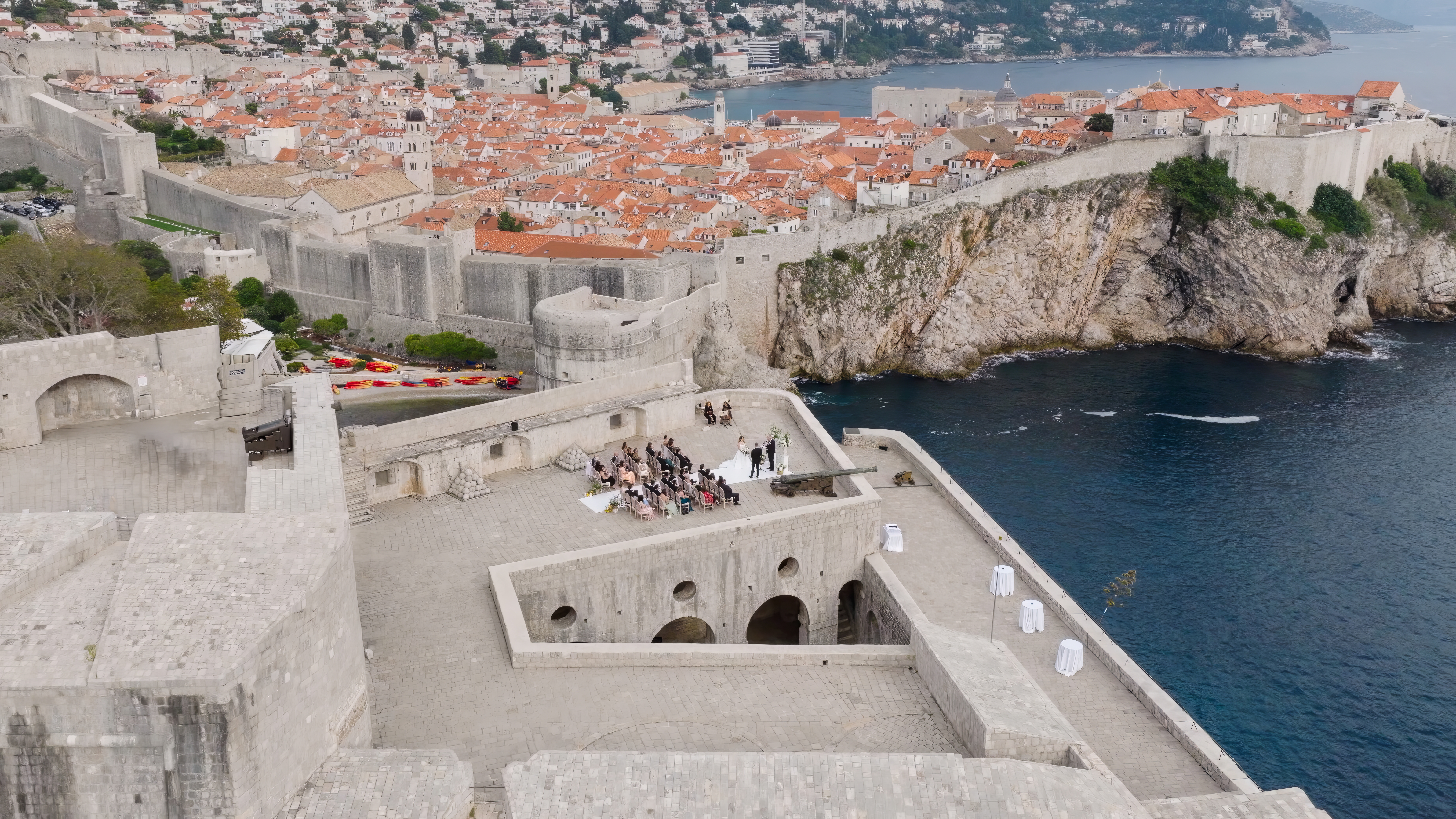 Barbara & Dean — Fort Lovrijenac, Dubrovnik